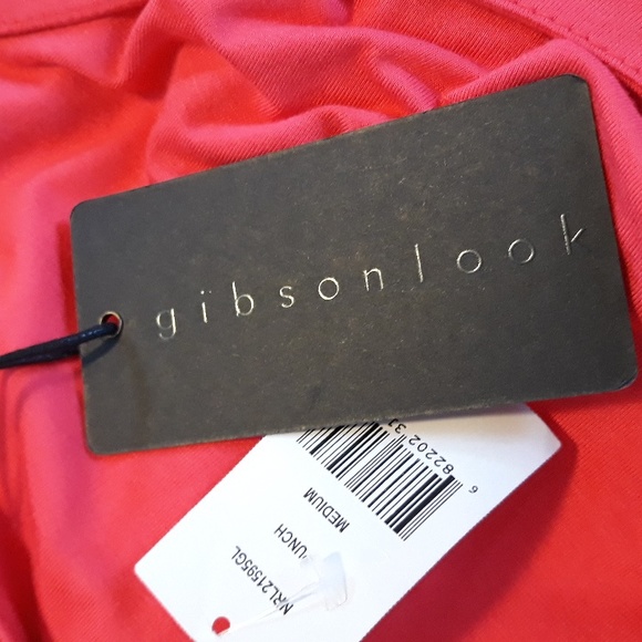 Gibson Look Pink Side Rouched Tank Dress Size M - Picture 17 of 17